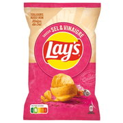 Lays Salt & Vinegar Crisps - 20 x 45G (FR Import)Expired on 04 OCT 2025 - Bargainia.com - 3168930175322 - DP - 17532