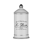 Le Bain White Ceramic Cotton Bud Storage Jar - Bargainia.com - 5018705672311