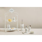 Le Bain White Ceramic Cotton Bud Storage Jar - Bargainia.com - 5018705672311