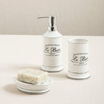 Le Bain White Ceramic Lotion Dispenser - Bargainia.com - 5018705672229
