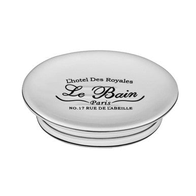 Le Bain White Ceramic Soap Dish - Bargainia.com - 5018705672281
