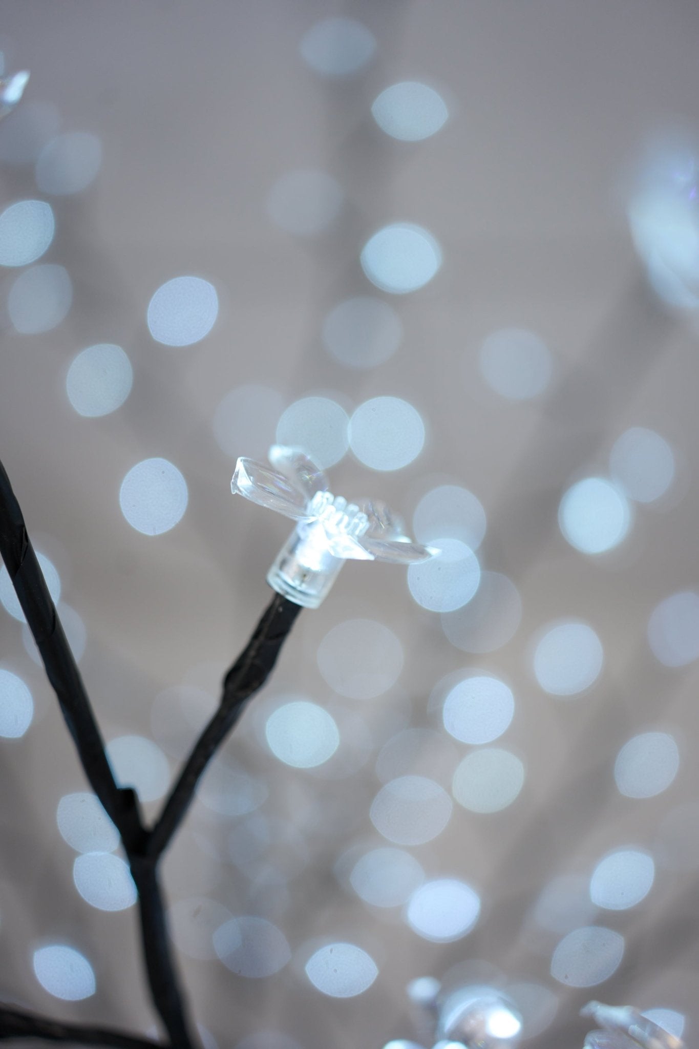 LED Bonsai Cherry Blossom Tree - Cool White - Bargainia.com - 96154