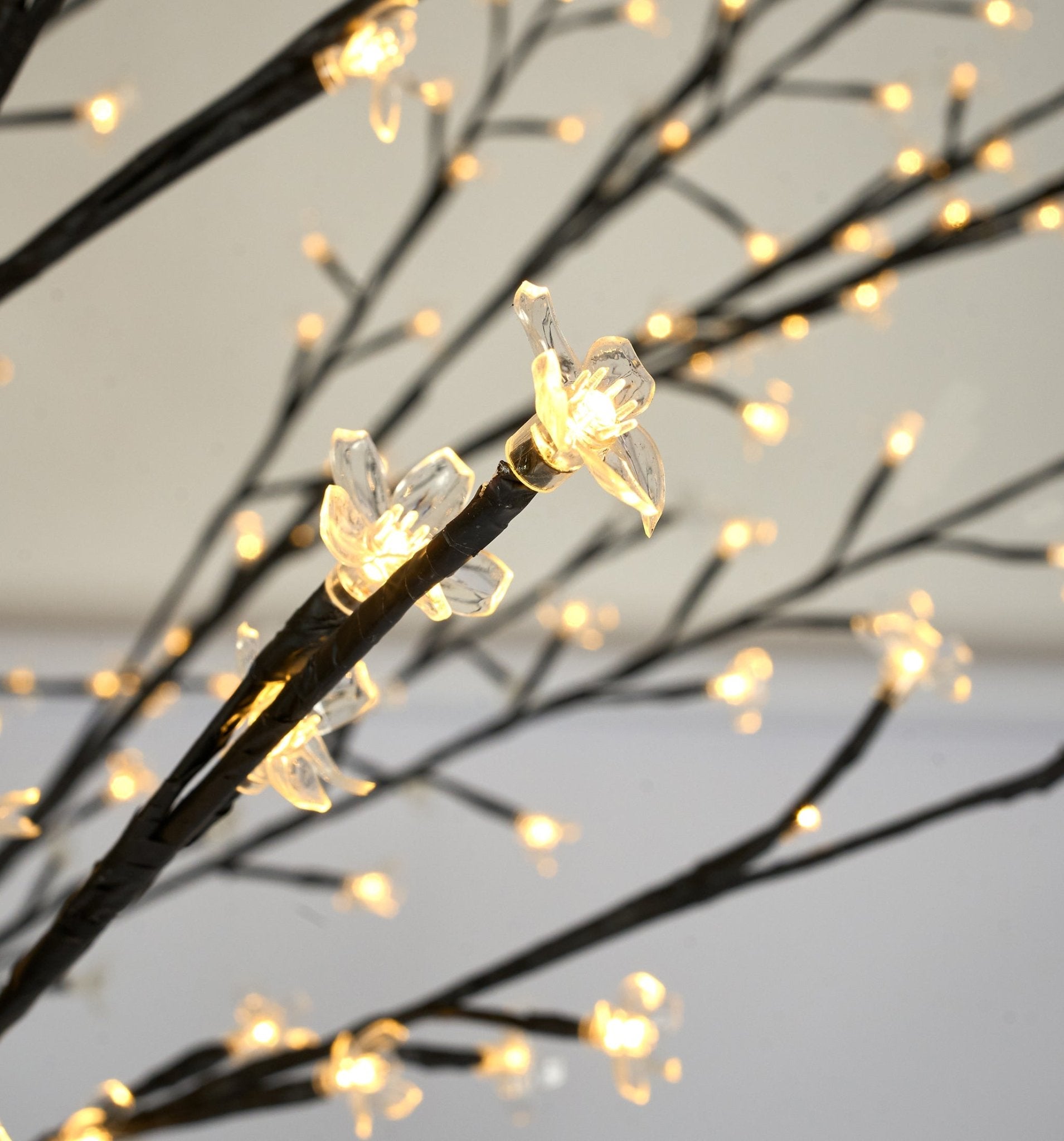 LED Bonsai Cherry Blossom Tree - Warm White - Bargainia.com - 96140