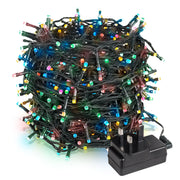 LED Waterproof Fairy Lights 8 Function with Green Cable (800 Lights - 60M Cable) - Multicoloured Lighting Bargainia