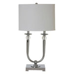 Lene Chrome Table Lamp - Bargainia.com - 5018705363646