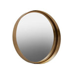 Leonov Small Gold Finish Wall Mirror - Bargainia.com - 5018705964652