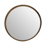 Leonov Small Gold Finish Wall Mirror - Bargainia.com - 5018705964652