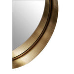 Leonov Small Gold Finish Wall Mirror - Bargainia.com - 5018705964652
