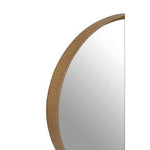 Leonov Small Gold Finish Wall Mirror - Bargainia.com - 5018705964652