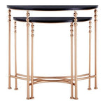 Lexa Set Of Two Half Round Console Tables - Bargainia.com - 5018705375175