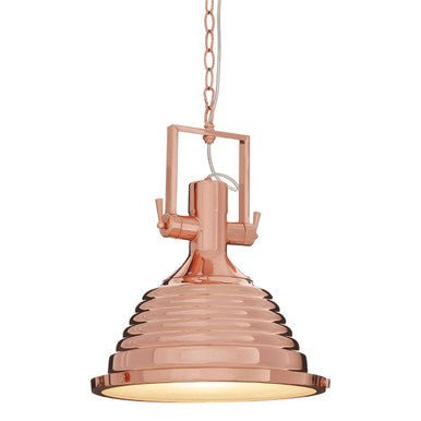 Lexington Medium Copper Pendant Light - Bargainia.com - 5018705394619