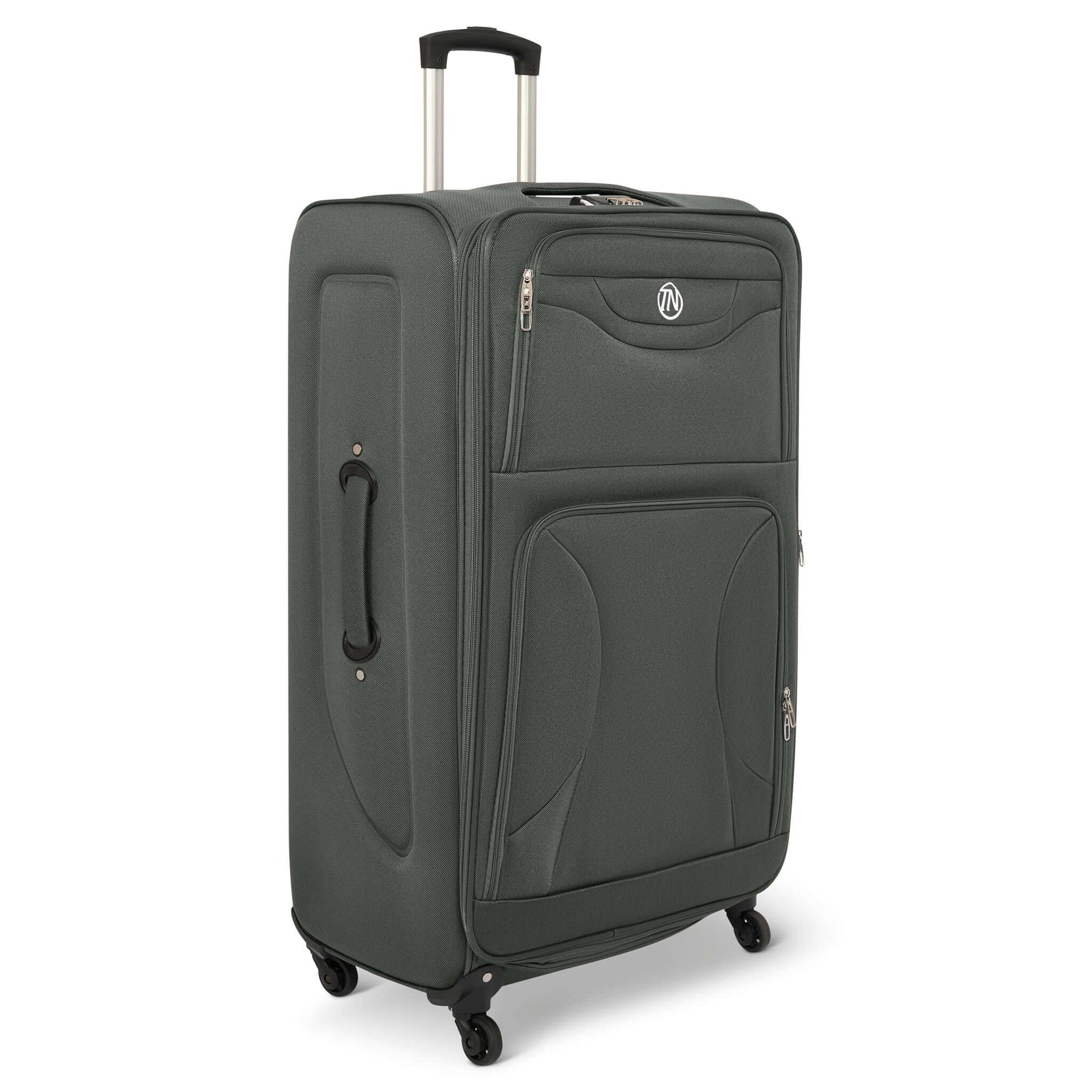Lightweight Luggage Suitcase 4pcs 360 Wheels - Assorted Colours Suitcase Clearance