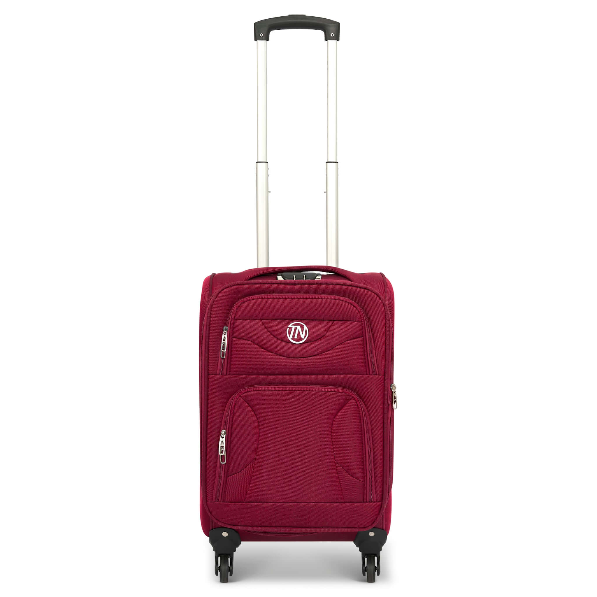 Lightweight Luggage Suitcase 4pcs 360 Wheels - Assorted Colours