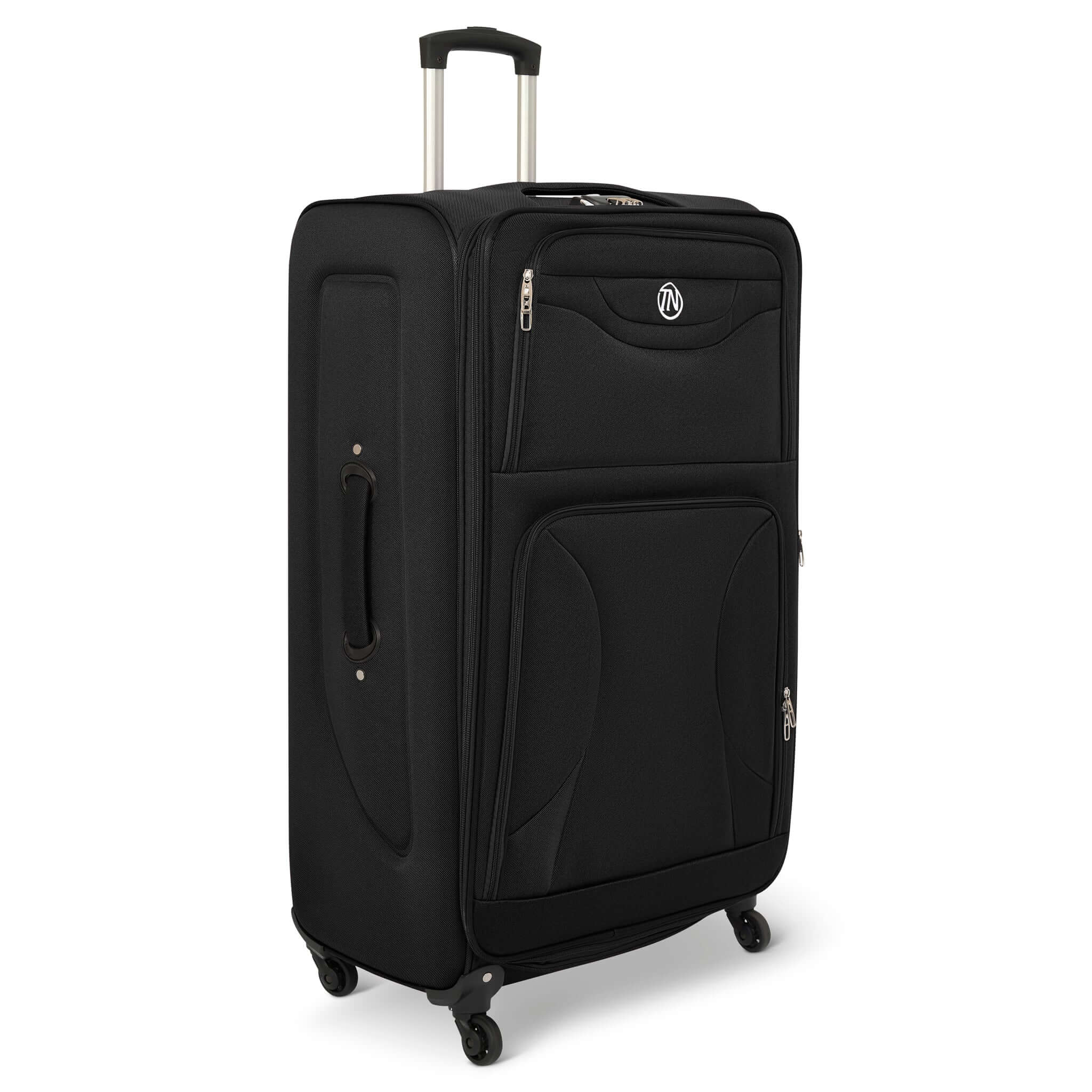Lightweight Luggage Suitcase 4pcs 360 Wheels - Assorted Colours