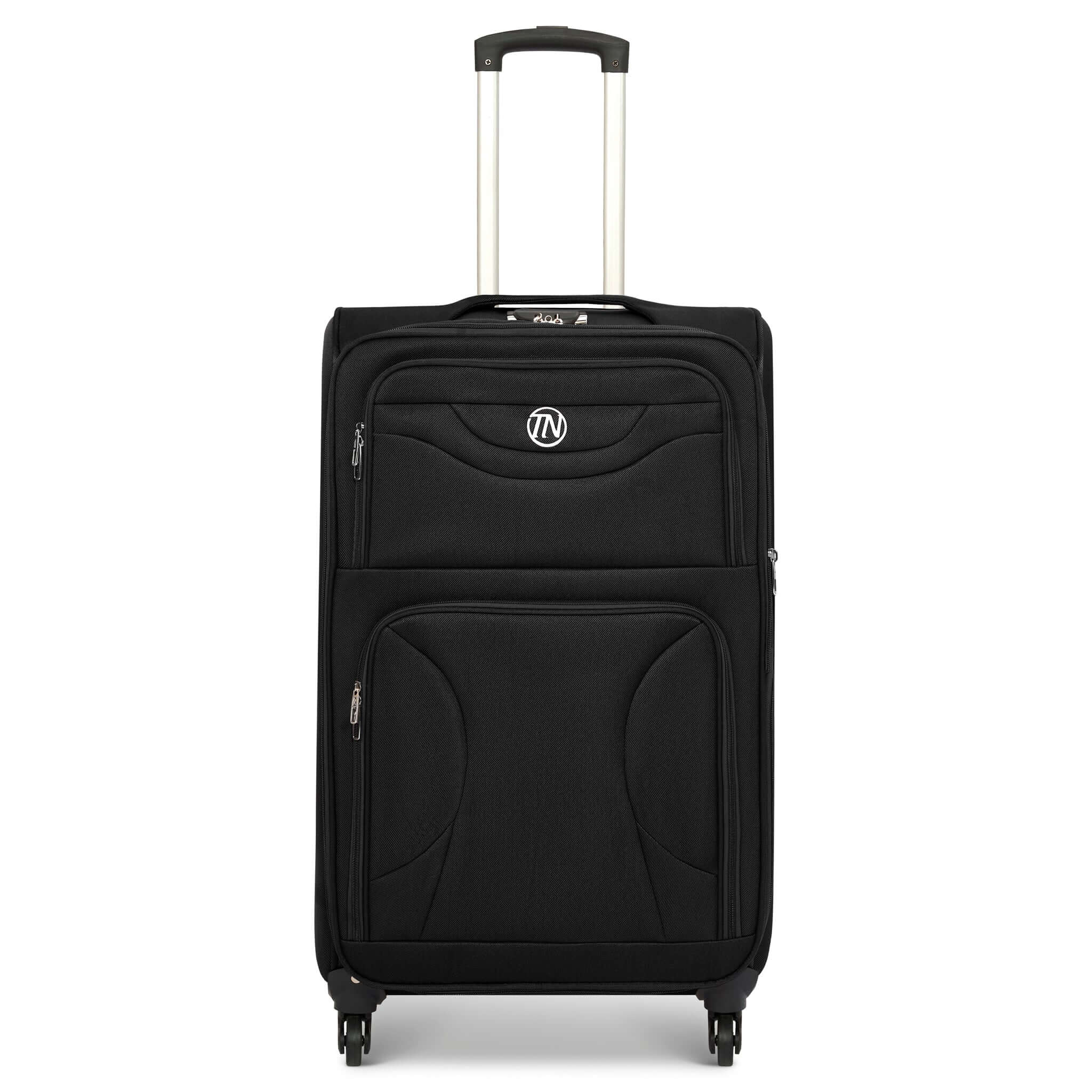 Lightweight Luggage Suitcase 4pcs 360 Wheels - Assorted Colours