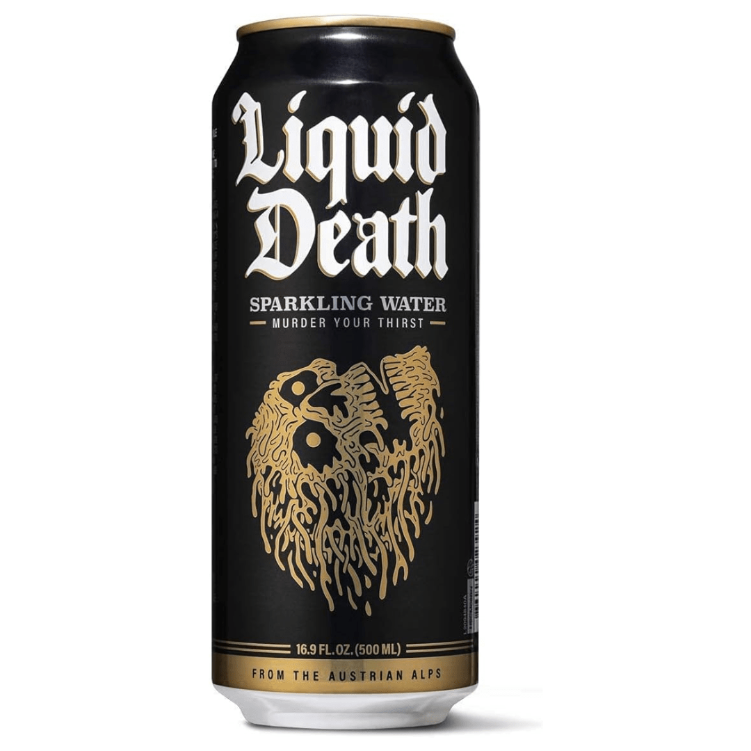 Liquid Death Sparkling Water 12 x 500ml Drinks Partner