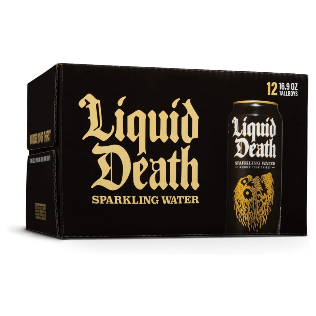 Liquid Death Sparkling Water 12 x 500ml Drinks Partner