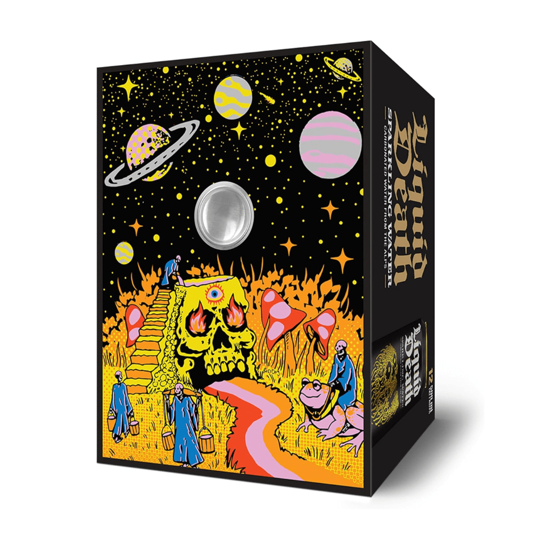 Liquid Death Sparkling Water 12 x 500ml - Bargainia.com - 