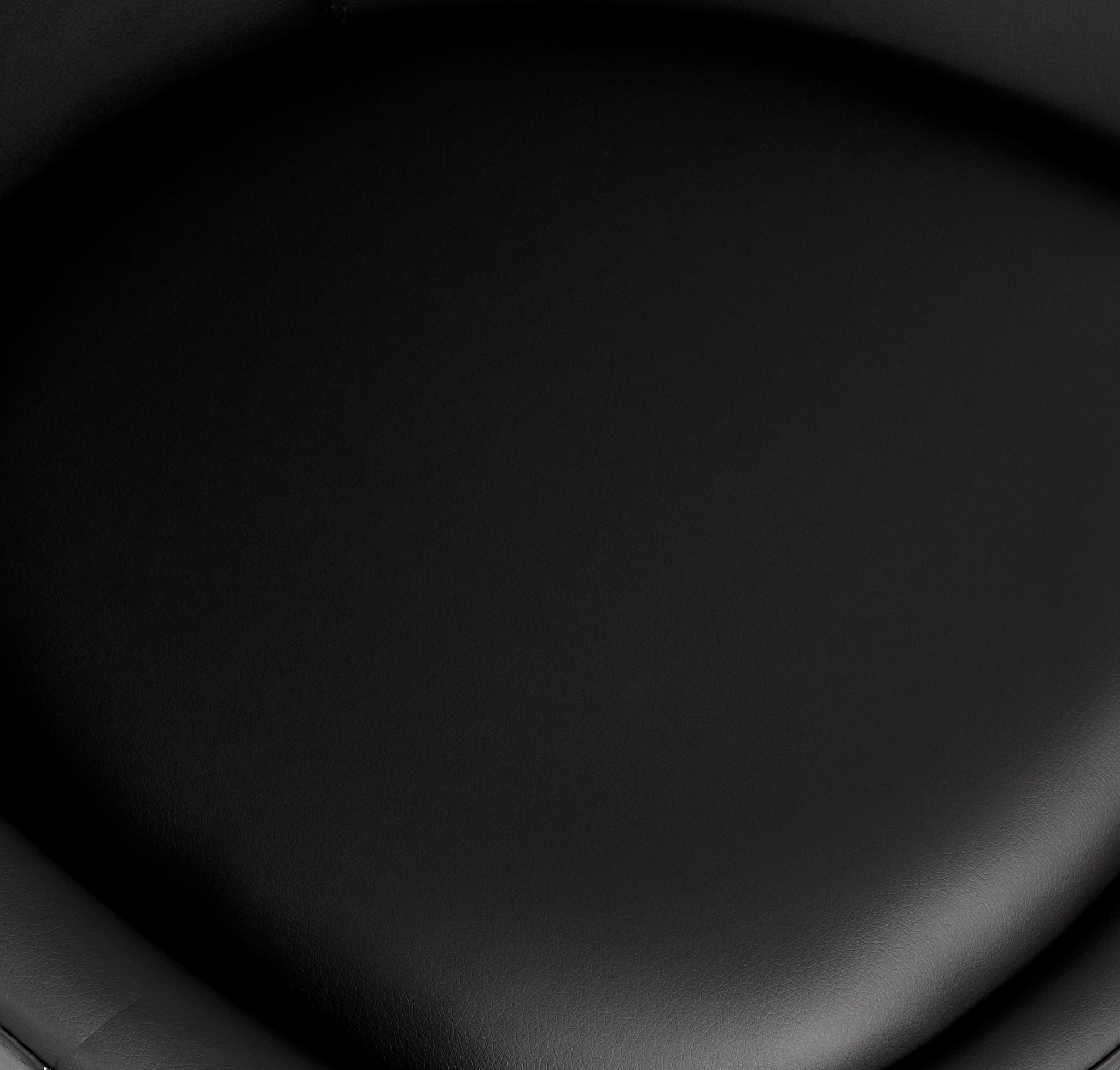 Lisbon Faux Leather Swivel Dining Chair - Black Dining Chair Clearance