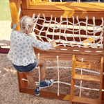 Little Tikes Real Wood Adventure Panther Peak Large Wooden Climbing Frame Swing Set - Bargainia.com - 