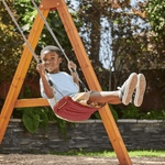 Little Tikes Real Wood Adventure Panther Peak Large Wooden Climbing Frame Swing Set - Bargainia.com - 