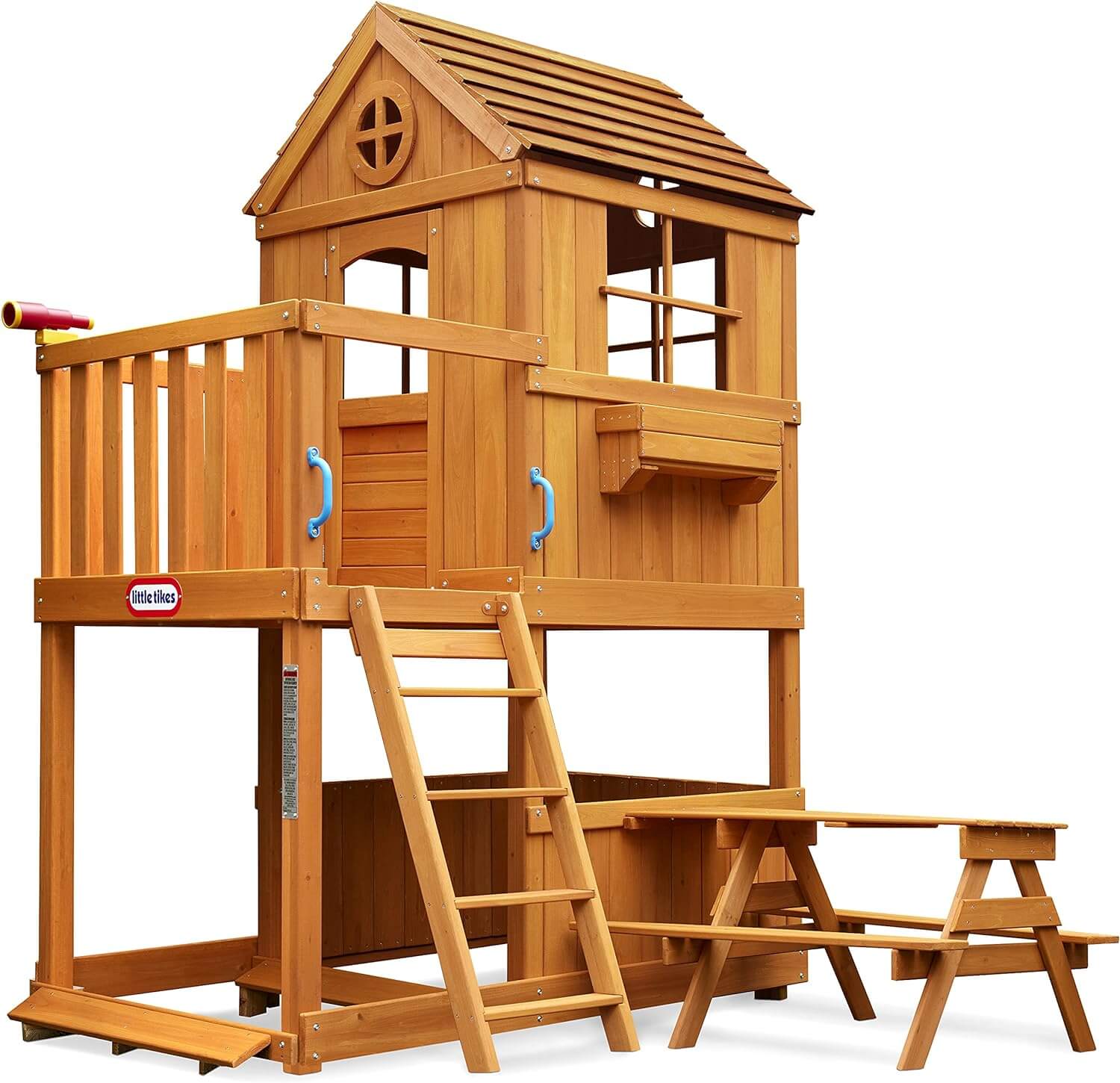 Little Tikes Real Wood Adventures 2 Storey Garden Playhouse Clearance