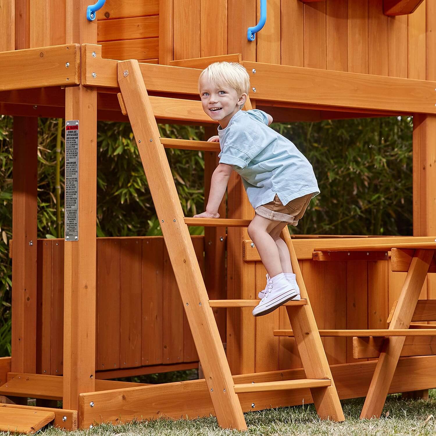 Little Tikes Real Wood Adventures 2 Storey Garden Playhouse Clearance