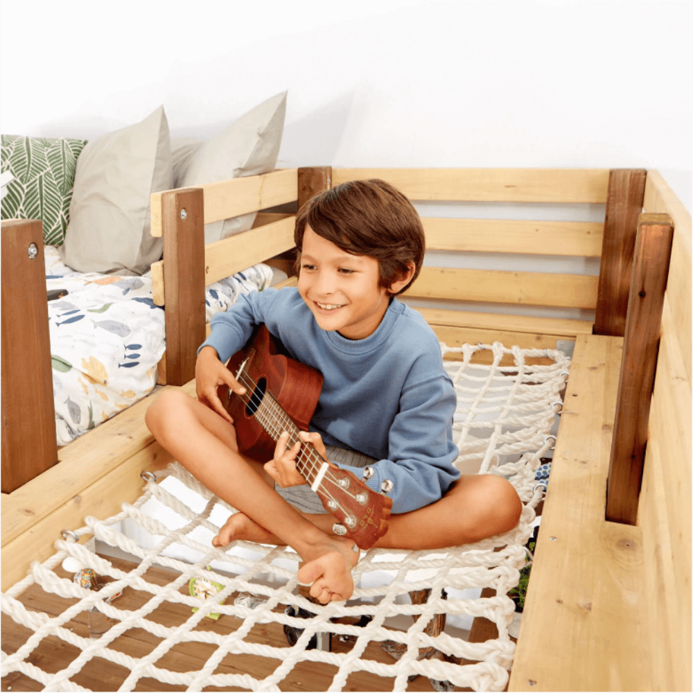 Little Tikes Wooden 4-In-1 Study Fort 5ft Loft Bed Set Clearance