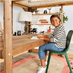 Little Tikes Wooden 4 - In - 1 Study Fort 5ft Loft Bed Set - Bargainia.com - 