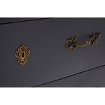 Loire 4 Drawer Dark Grey Chest - Bargainia.com - 5018705424323
