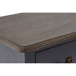 Loire 4 Drawer Dark Grey Chest - Bargainia.com - 5018705424323