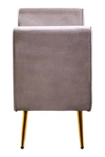 Loretta Mink Velvet Ottoman Storage Bench - Bargainia.com - 5018705945477
