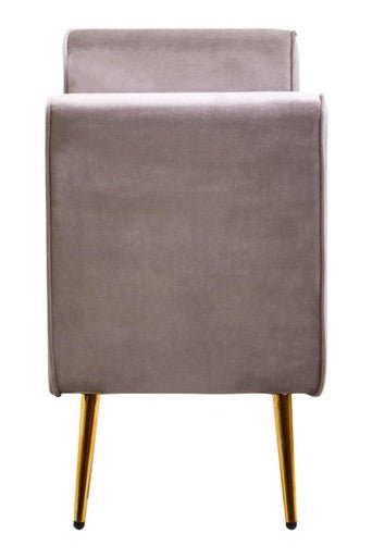 Loretta Mink Velvet Ottoman Storage Bench - Bargainia.com - 5018705945477