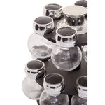 Luciano 2 Tier 14 Bottle Revolving Spice Rack - Bargainia.com - 5018705493350