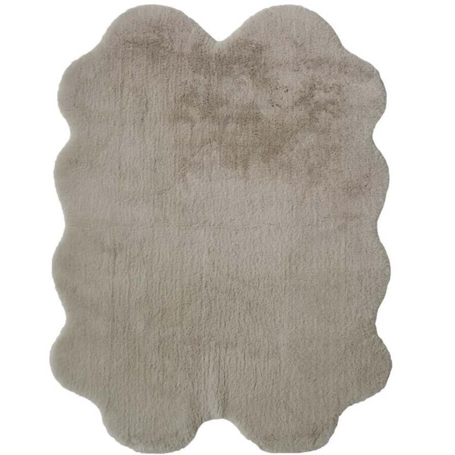 Luxury Natural Faux Fur Rug - Bargainia.com - 