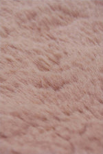 Luxury Pink Faux Fur Rug - Bargainia.com - 