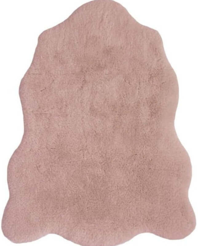 Luxury Pink Faux Fur Rug - Bargainia.com - 5053095239539 - POST-DOT 055 070/090
