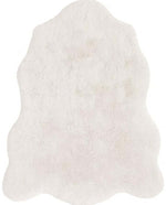 Luxury White Faux Fur Rug - Bargainia.com - 