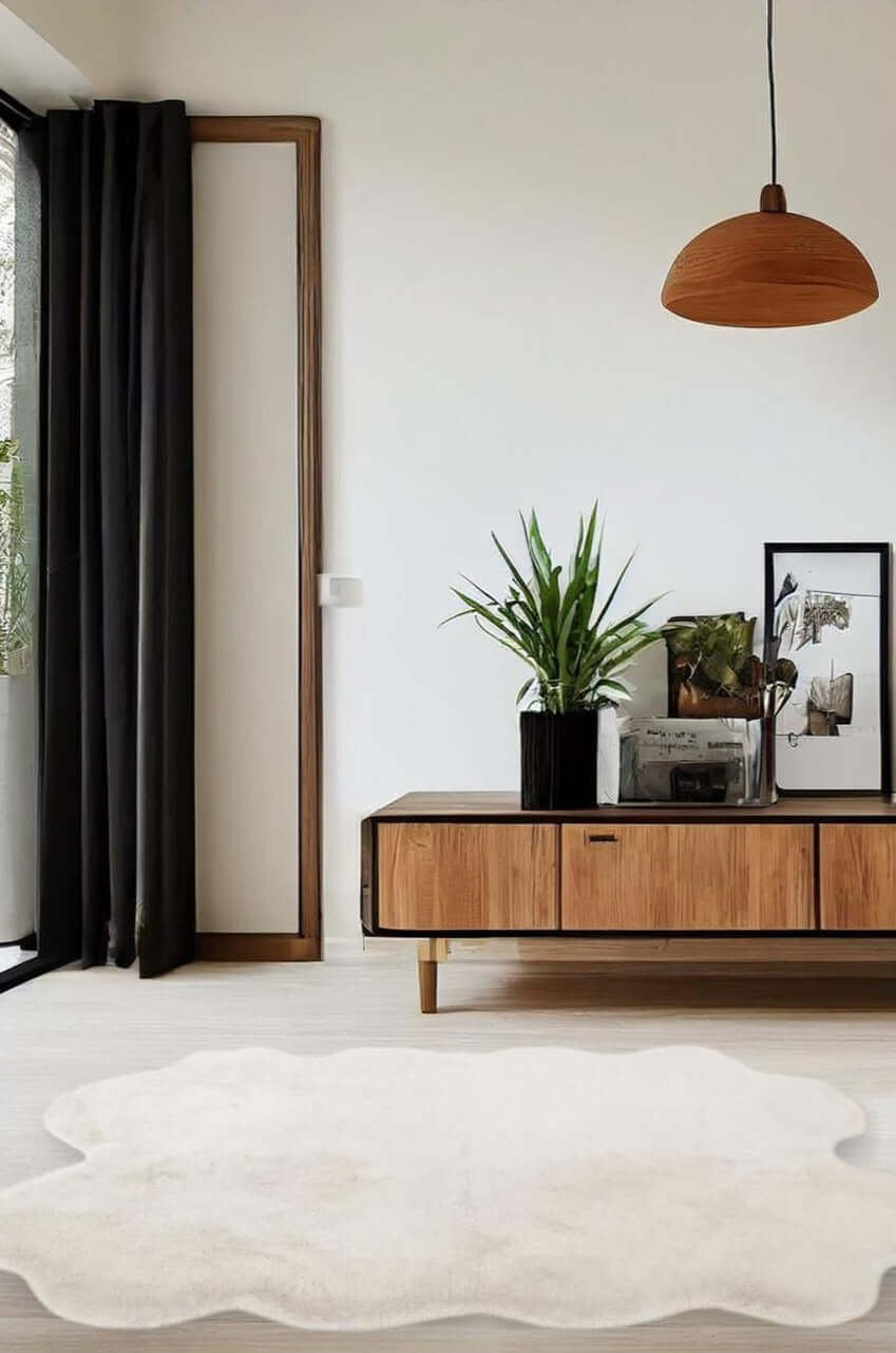 Luxury White Faux Fur Rug - Bargainia.com - 