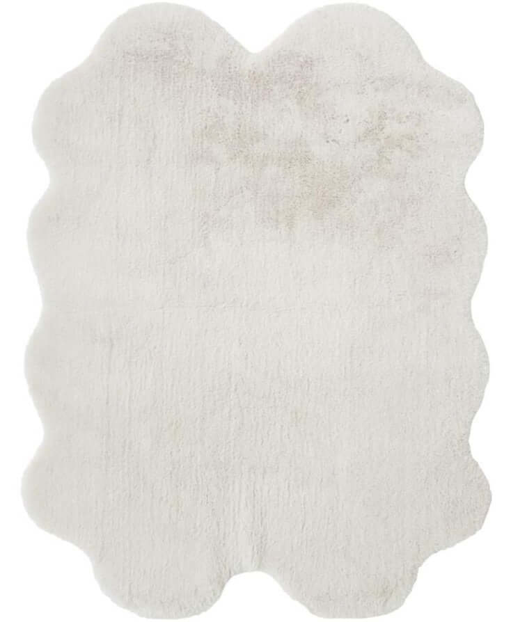 Luxury White Faux Fur Rug - Bargainia.com - 5053095239638 - POST-DOT060105/140