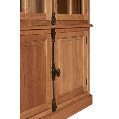 Lyon Natural Oak Wood Tall Cabinet - Bargainia.com - 5018705401409