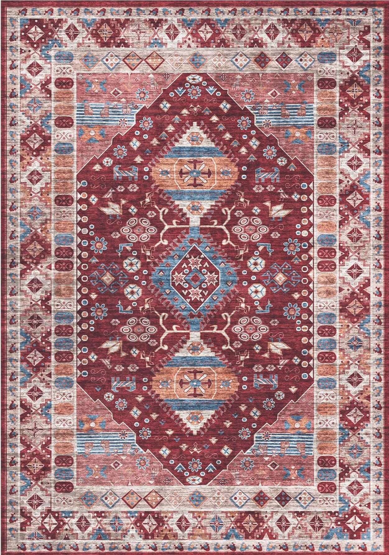Madar Vintage Washable Rug - Bargainia.com - 5060912238545 - SIL001002