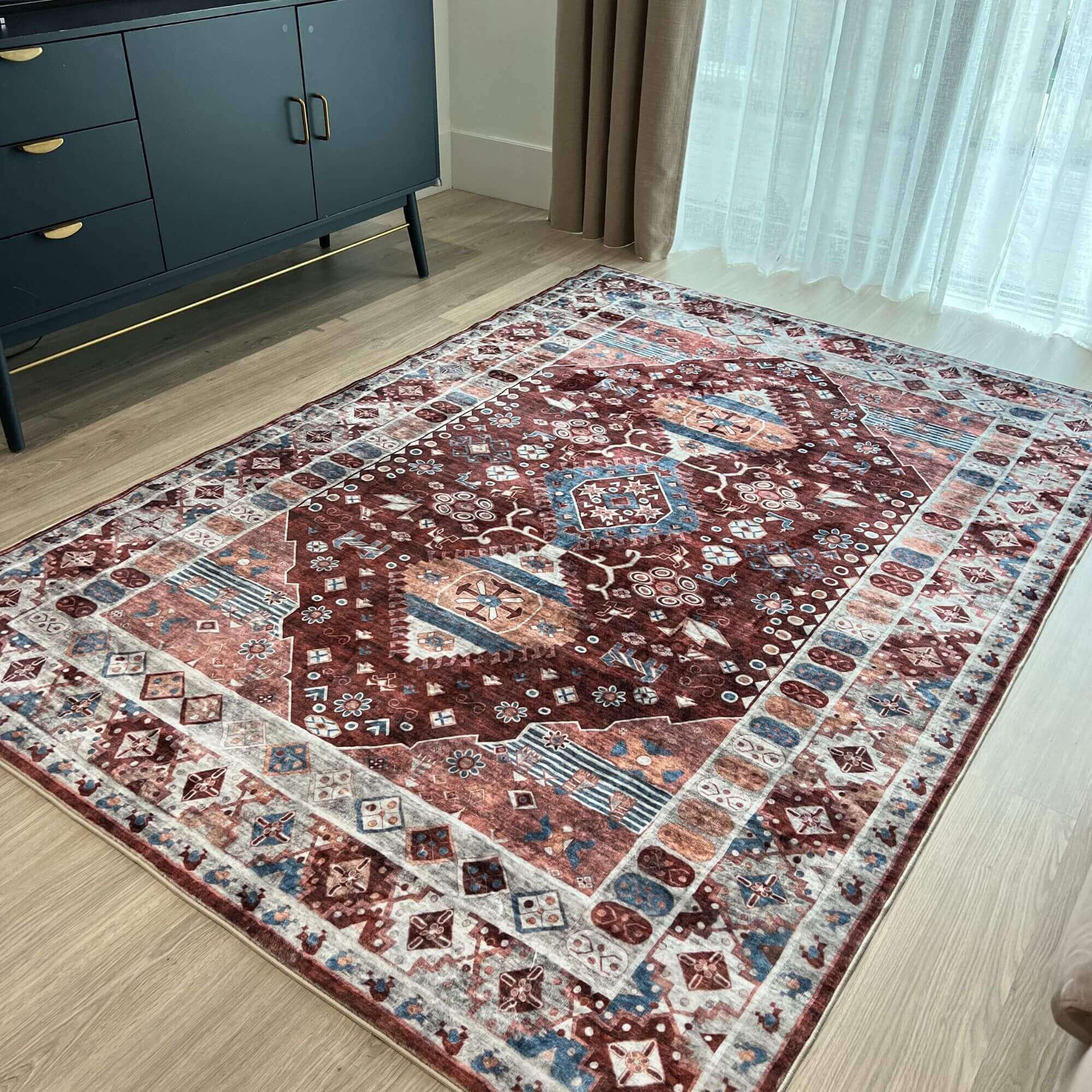 Madar Vintage Washable Rug - Bargainia.com - 5060912238545 - SIL001002