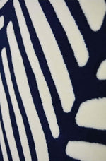 Maestro Herringbone Blue Rug - Bargainia.com - 