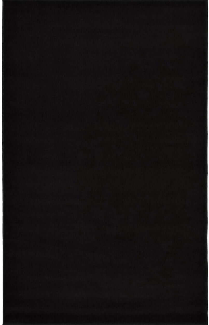 Maestro Solid Black Rug - Bargainia.com - 