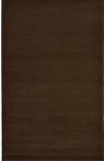 Maestro Solid Brown Rug - Bargainia.com - 