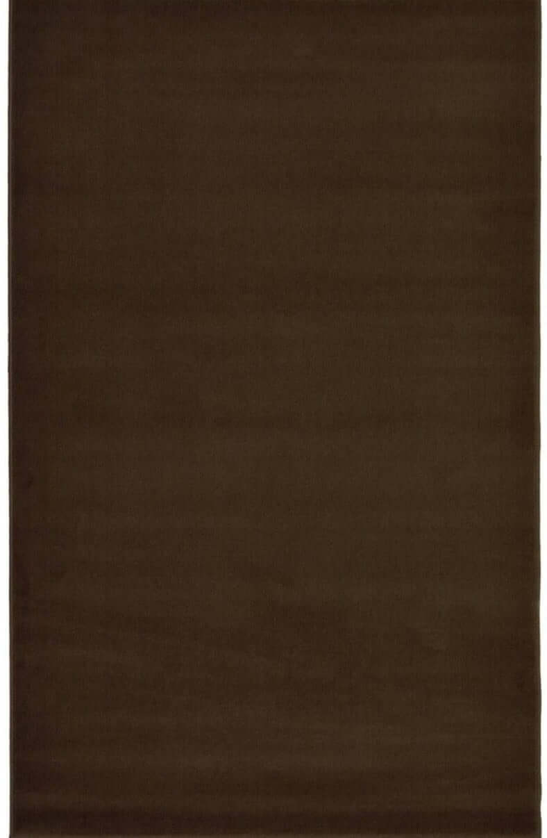 Maestro Solid Brown Rug - Bargainia.com - 