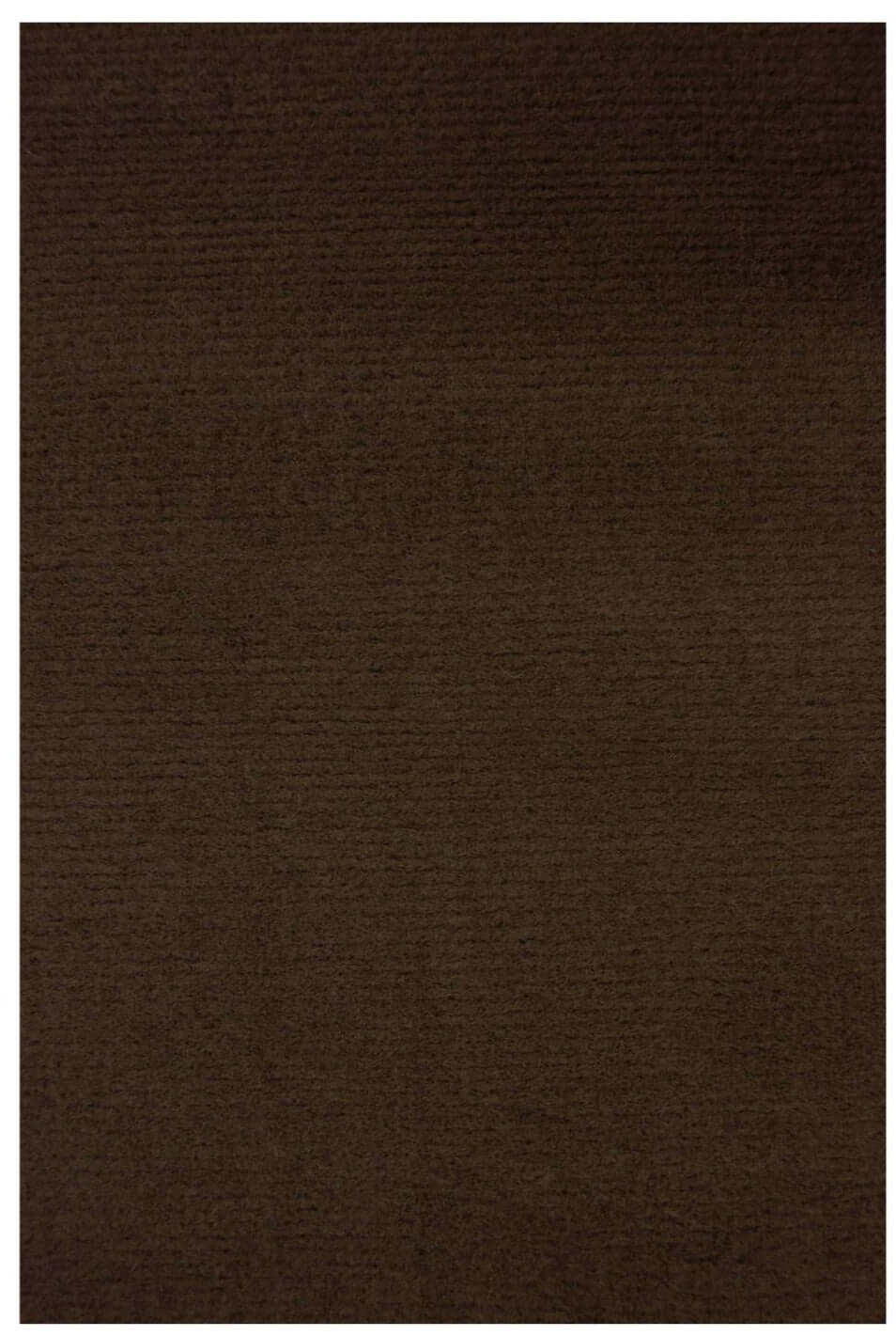 Maestro Solid Brown Rug - Bargainia.com - 