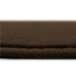Maestro Solid Brown Rug - Bargainia.com - 