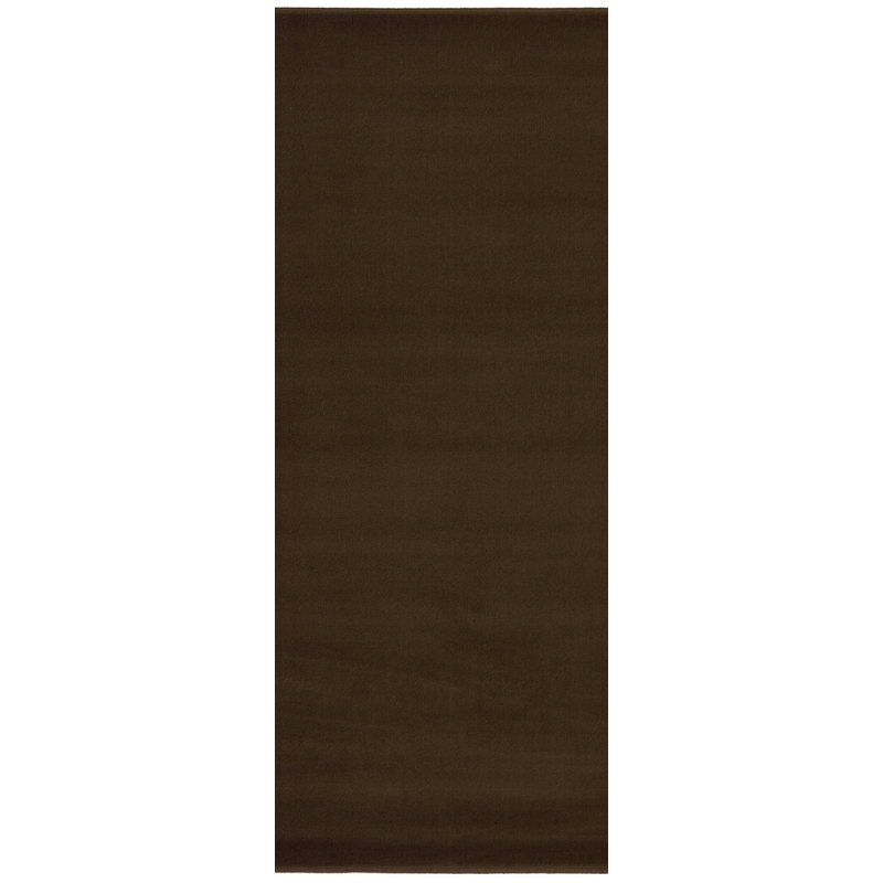 Maestro Solid Brown Rug - Bargainia.com - 